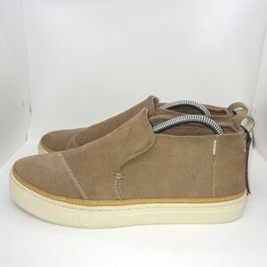 Toms Paxton Brown Suede Casual Slip On Shoes‎ Women's Size 10